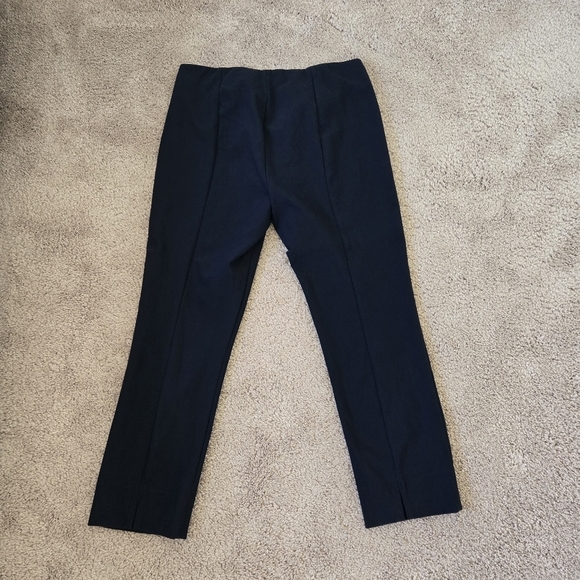 Vince Stitch Front Seam Ponte Legging  Dark Blue Size XL - Picture 9 of 15